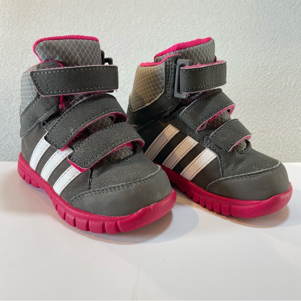 Adidas Toddler Girls High Top Sneakers Size 6K